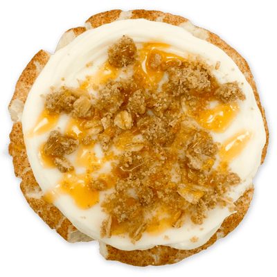 Caramel Apple Crumble Cookie