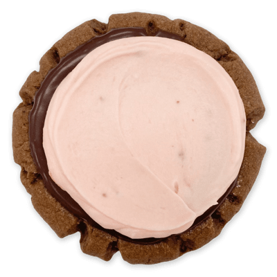 Gluten Free Chocolate Dipped Strawberry Cookie